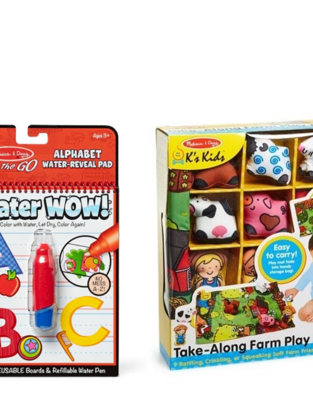 Lot of 2 Melissa & Doug Toys